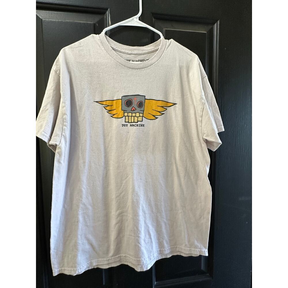 Toy Machine Bad Ass Graphic Skateboard T-Shirt Size Large